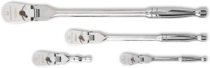 GEARWRENCH 4 Pc. 1/4", 3/8" & 1/2" Drive 120XP Flex Head Ratchet Set 81230P