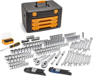 GEARWRENCH 239 Pc. BMC Mechanics Tool Set 1/4, 3/8, 1/2  80944