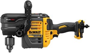DEWALT FLEXVOLT 60V MAX* Right Angle Drill, Stud/Joist, 1/2-Inch, Tool Only DCD460B