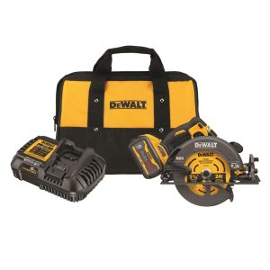DEWALT FLEXVOLT 60V MAX* Circular Saw with Brake Kit 7-1/4-Inch DCS578X1