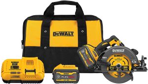 DEWALT FLEXVOLT 60V MAX* Circular Saw with Brake Kit, 7-1/4-Inch DCS578X2