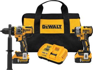DEWALT FLEXVOLT ADVANTAGE 20V MAX* Combo Kit with Hammer Drill & Impact Driver DCK2100P2