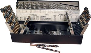 Viking Drill and Tool by Norseman 93840 SP-115 Type 240-UB 135 Degree Split Point Magnum Super Premium Jobber Drill Set 115 Piece