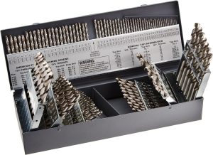 Viking Drill and Tool by Norseman 43550 Type 240-B Bright Finish 118 Degree HSS Drill Set (115 Piece)