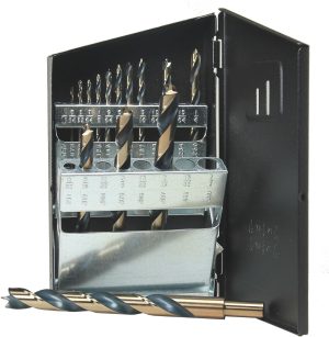 Viking Drill and Tool 42031 Type 16-UB Brad Point Magnum Super Premium Drill Bit (14 Piece)