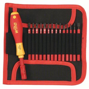 Wiha 28390  15 Piece Insulated SlimLine Blade Set