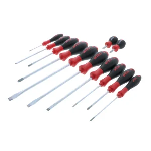 Wiha 30297  12 Piece SoftFinish Slotted and Phillips Screwdriver Set