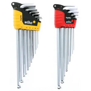 Wiha 66992  22 Piece MagicRing Ball End Hex L-Key Set - Inch - Metric