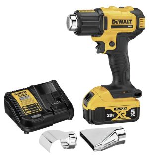 Dewalt DCE530P1 0V MAX Heat Gun Kit with battery and Charger