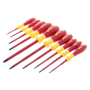 Wiha 32093 Slotted and Phillips Insulated Screwdriver Set