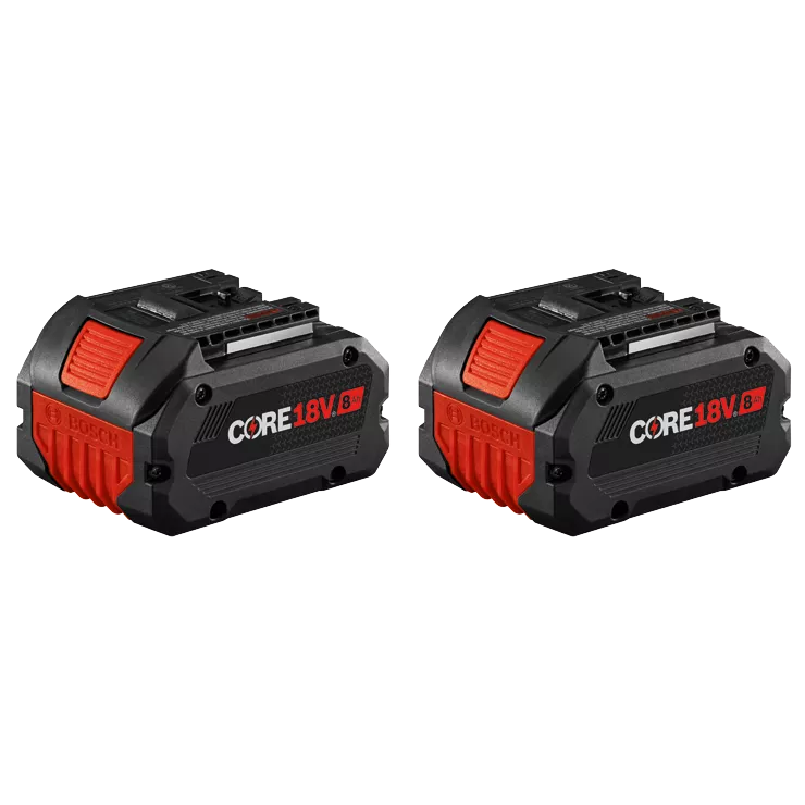 Bosch GBA18V80-2PK CORE18V 8 Ah High Power Battery - 2-Pack