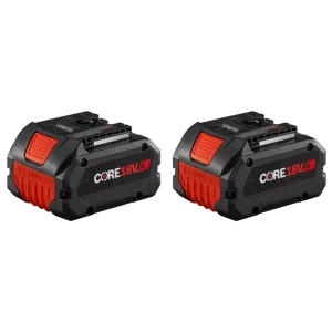 Bosch GBA18V60-2PK   18V   Lithium-Ion 6 Ah High Power Battery 2-Pack