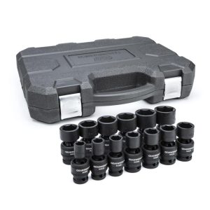 Gearwrench 84938N  13 Piece 1/2" Drive 6 Point Standard Universal Impact SAE Socket Set