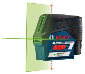Bosch GCL100-80CG 100 Ft 12V Max Connected Green-Beam Cross-Line Laser