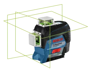 BOSCH GLL3-330CG 200 Ft 12V Max Connected 360 Degree Green-Beam Laser