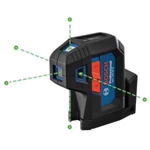 BOSCH GPL100-50G Green-Beam Self-Leveling Alignment Laser