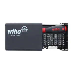 Wiha 71990 Standard Security Bit Set, 39 Piece