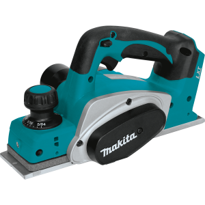 MAKITA Cordless Planer: 18V LXT, Bare Tool, 3 1/4 in Blade Wd, 1/16 in Cutting Dp, 15,000 RPM