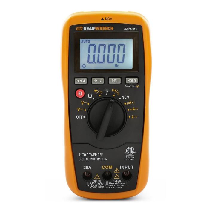 Gearwrench GWDM015 Technicians Digital Multimeter