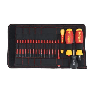 Wiha 28781  20 Piece Insulated TorqueVario-S Slimline