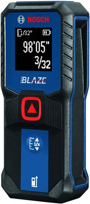BOSCH GLM100-23  100 Ft Blaze Laser Distance Measure, Includes 2 AA Batteries