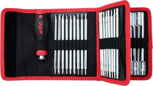 Wiha 28188 32 Piece Drive-Loc VI Wallet Set